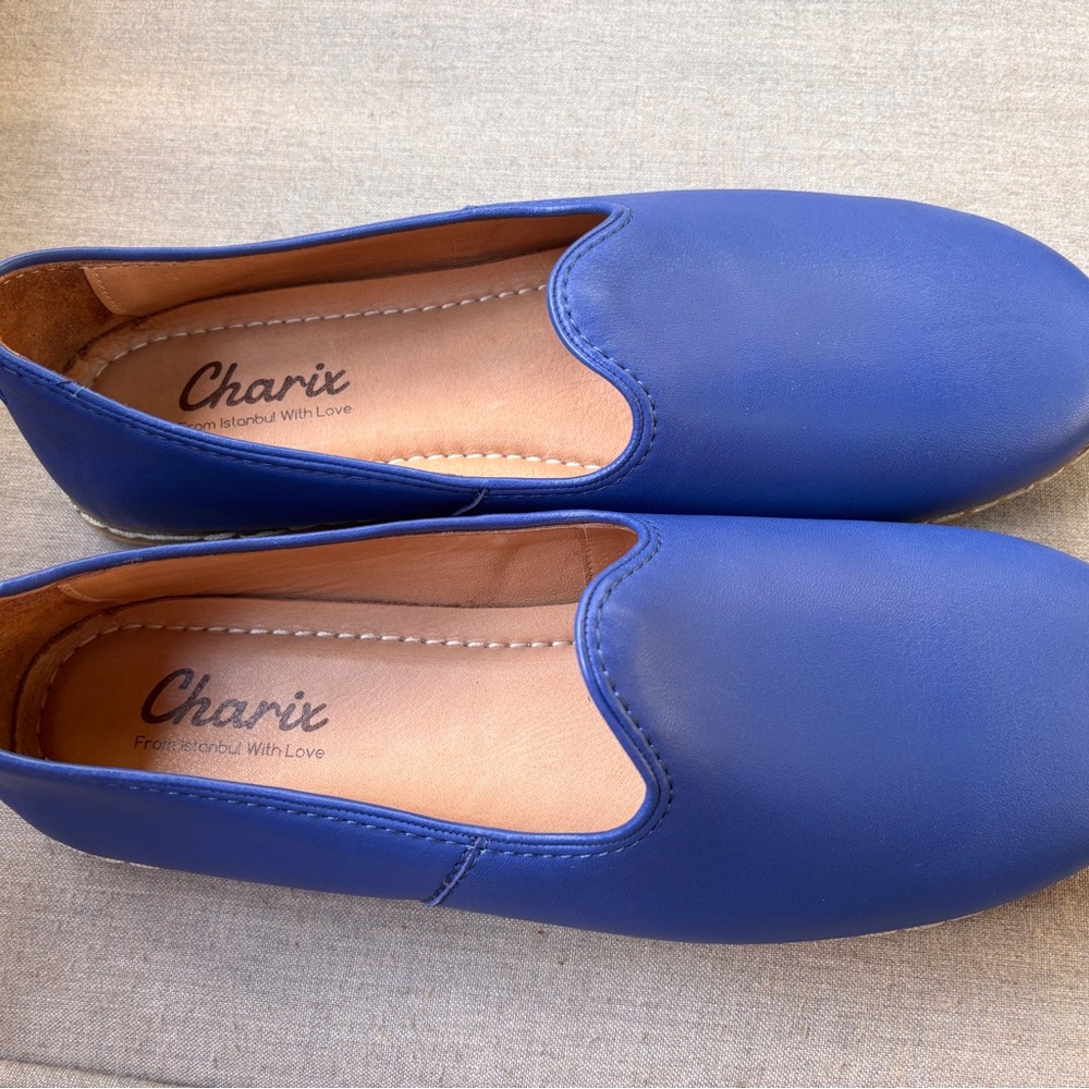 Charix Cobalt Blue Women's Slip-On Flats EUR 43 US 11 Women’s Brand New!